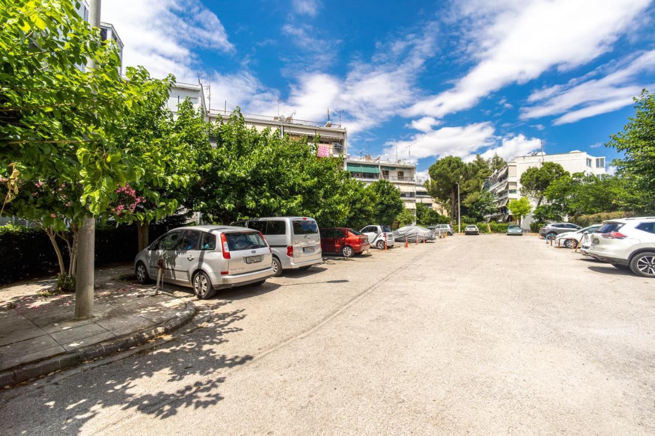 Άνετο & Ήσυχο Διαμέρισμα Για 4 Atenas Exterior foto